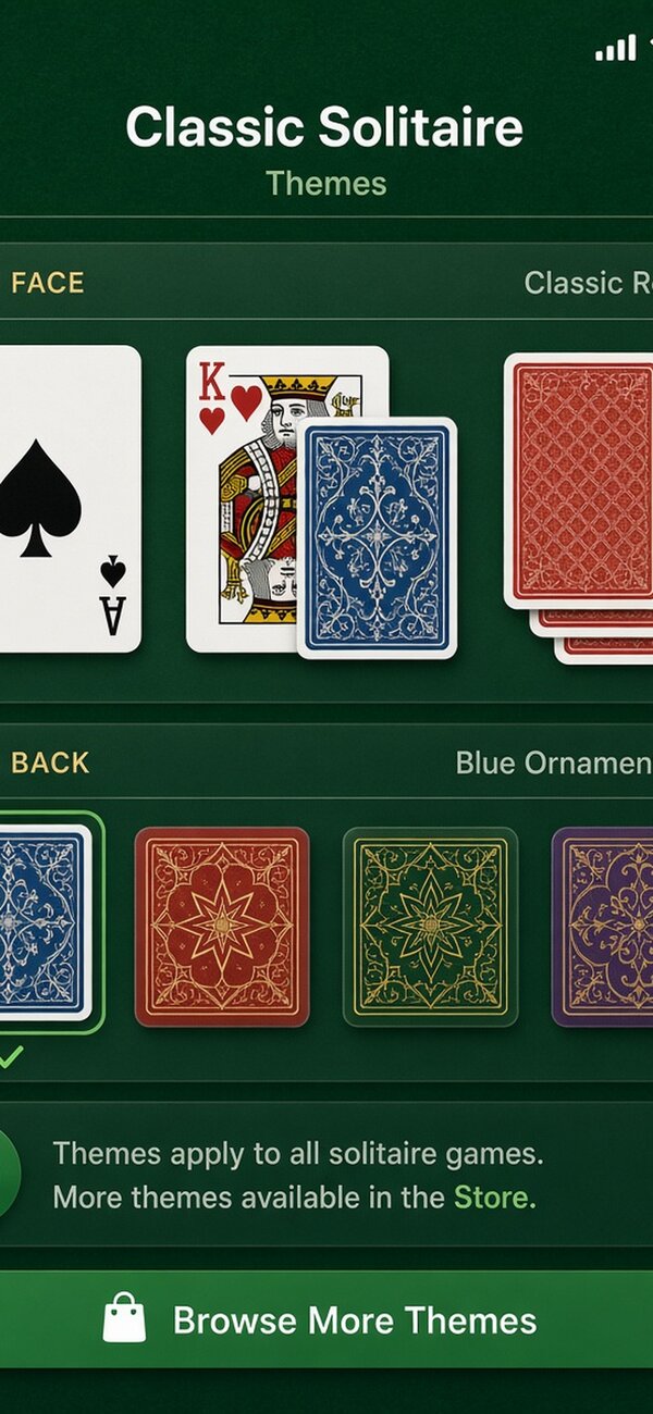 Themes and card designs